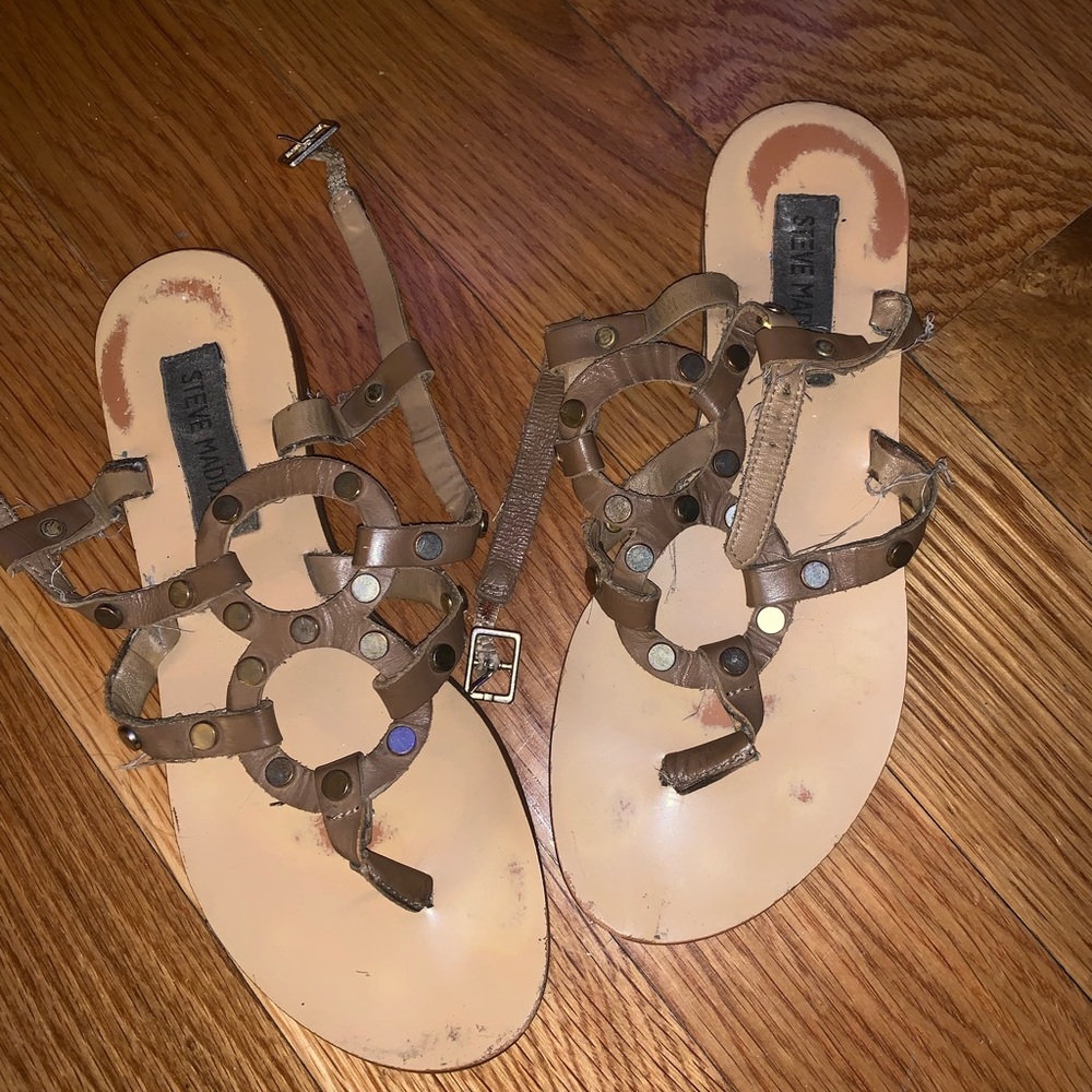 Steve Madden studded sandals